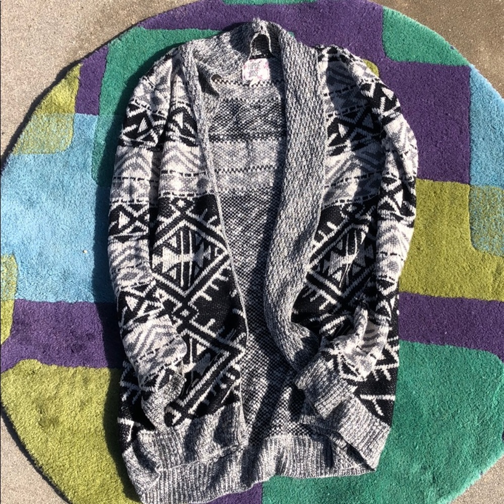 hippie rose soft cardigan